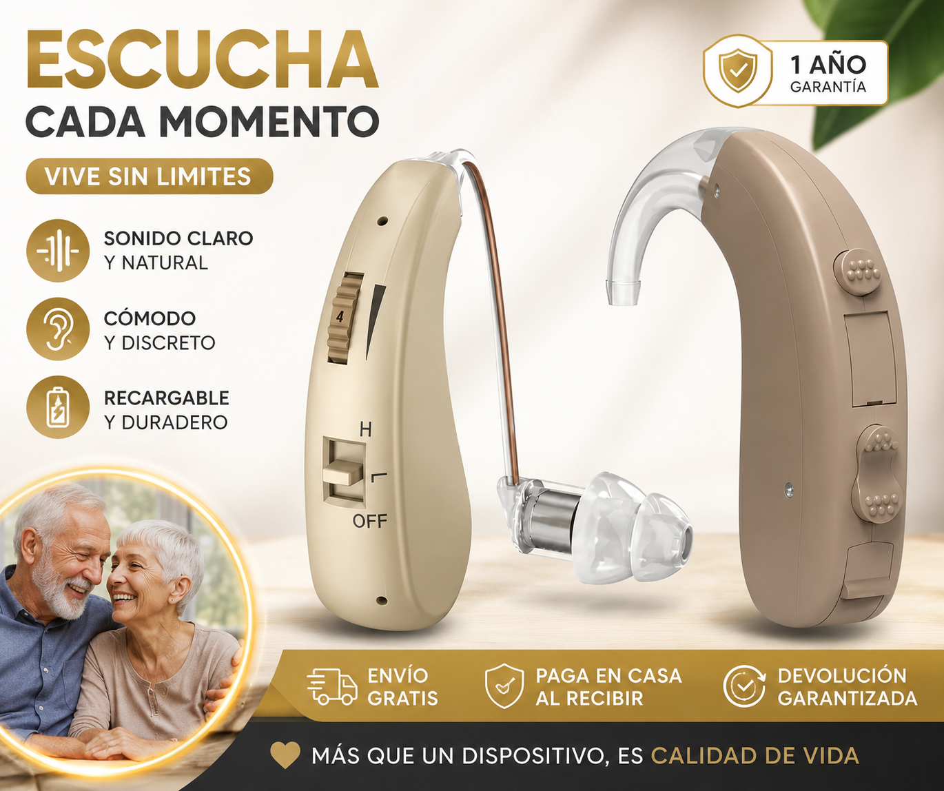 SOUNDMAX PRO — Amplificador Auditivo Inteligente
