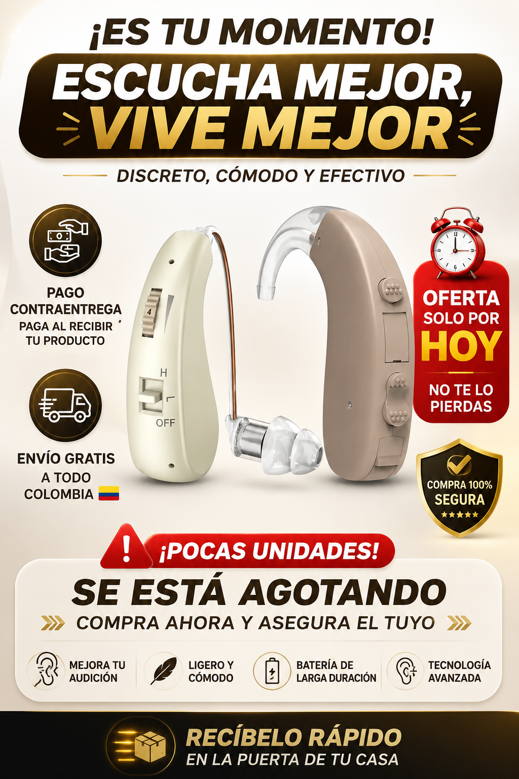 SOUNDMAX PRO — Amplificador Auditivo Inteligente